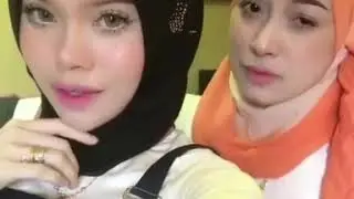 Double trouble hijab Malaysia