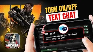 How to Turn ON or OFF Text Chat in Warzone Mobile on iPhone | Manage Text Chat in Warzone iPhone