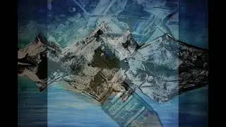 Горы и отражения. Рисуем просто.