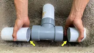 Very expensive knowledge! Only smart plumbers know, connect underground water pipes