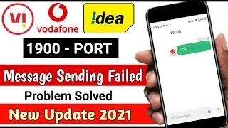 vi port message not sending || vi sim port message kaise kare || idea port message not sending