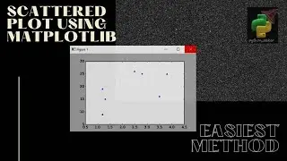 How to scatter plot using matplotlib in python? 