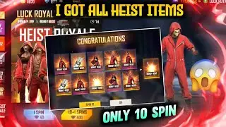 Heist Royale Event Free Fire | Kitna Diamond lagega | Money Heist Items Are Back Event | 02/12/2021