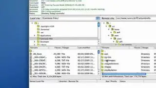 Introduction to FileZilla FTP client