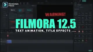 What's new in Filmora 12.5 Update | Filmora 12 Tutorials