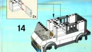 лего 7245 инструкция полицейский фургон