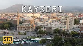 Kayseri, Turkey 🇹🇷 | 4K Drone Footage