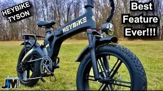 I love this feature! ~ HEYBIKE TYSON Electric Bike Review.