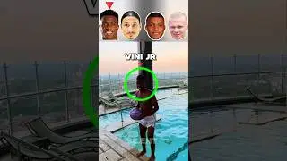 Vini Jr vs Ibrahimovic vs Mbappe vs Haaland - Water Bicycle Kick Challenge💦