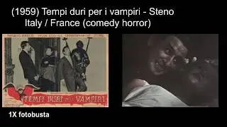 Italian horror & giallo movies: 1954-1959 ('Caltiki, the Immortal Monster', 'I vampiri')