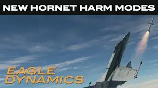 DCS: F/A-18C Hornet | New HARM Modes