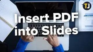 How to Insert a PDF into Google Slides