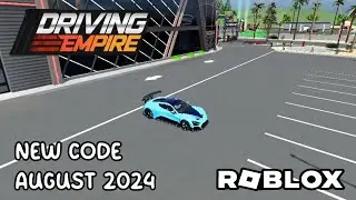 Roblox Driving Empire New Code August 2024