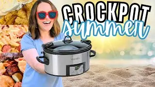 ☀️Crockpot Summer☀️ 3 more slow cooker recipes that are PERFECT for hot weather!