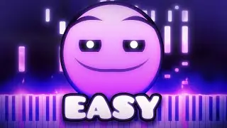 Press Start - Geometry Dash Sub Zero | EASY  Piano Tutorial