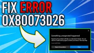 FIX GAMING SERVICES INSTALL ERROR 0x80073D26 | WINDOWS MICROSOFT STORE ERROR | 5 SOLUTIONS