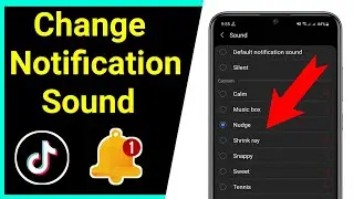 How to Change Notification Sound on TikTok | How do I change my TikTok notification sound?