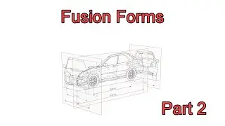 Fusion 360 Forms - Part 2 - Using Blueprints #Fusion360 #Forms #WRX