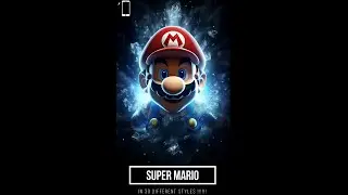 Super Mario in 30 different Styles ! MJ (70)