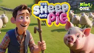 The Sheep And Pig | Adventures Inside a Magical Farm 🐑🐖🚜 Bedtime Stories🌛| English Cartoon Stories