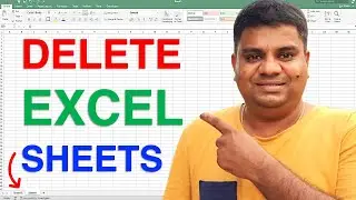 How to Delete Sheets in Excel on MAC