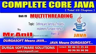 Multithreading - Defining and Starting a Thread by implements Runnable interface Part - 2