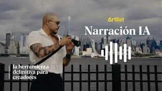 🎙️Haz NARRACIONES para tus VIDEOS con IA y sin micrófonos 😎con Artlist.io