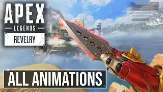 Wraith Heirloom Hopes Dawn All Animations - Apex Legends