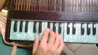 Харинамная. Ачиньтья Гаура пр. аккорды киртан на физгармошке. Harmonium chords tutorial kirtan 2