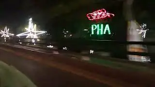Muslim town mor to mall road night view