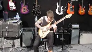 Jason Richardson XIV/Behold - first ever performance live Ernie Ball Music Man NAMM Stage