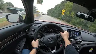 2021 Honda Accord POV Test Drive - Gorgeous and Fun Sedan!