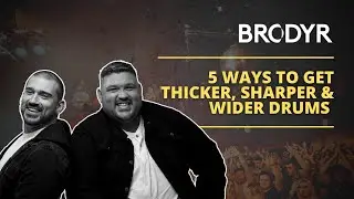 5 Ways To Make Your Drums Sound Thicker, Sharper, And Wider | Tech House Tips 003