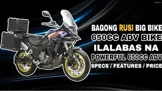 BAGONG 650CC NI RUSI NA ADVENTURE TOURING BIKE | GRABE SOBRANG DAMING SULIT NA SPECS AND FEATURES