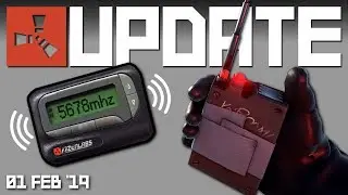 RAID ALERTS! Pager & Detonator | Rust update 1st Feb 2019