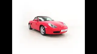 A Stunning Guards Red Porsche Boxster 986 Manual with Only 40,100 miles - SOLD!