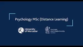Psychology MSc (Distance Learning) | University of Worcester