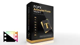 FCPX Animated Fonts Volume 2   Professional Hand Drawn Animated Font Tools for Final Cut Pro