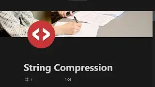 String Compression - Strings & Arrays - Data Structures Interview Question - Part 6