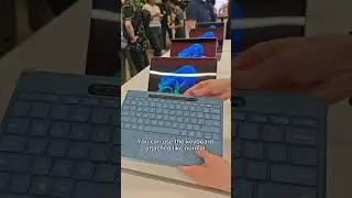 Surface Pro Flex Keyboard First impressions #microsoftevent
