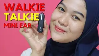 MINI EAR WALKIE TALKIE V58 16 CHANNEL FREKUENSI UHF | BISA SCANNING/CLONING