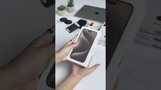 unboxing my new iPhone 15 Pro Max + accessories 