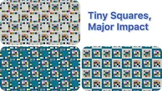 Transform Leftover Scraps into Stylish Quilt Blocks. 16 patch quilt block tutorial