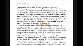 Pattern Identification - Spleen