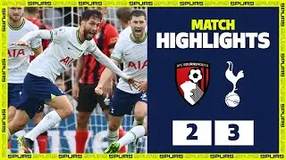 LATE DRAMA as Bentancur completes INCREDIBLE comeback | HIGHLIGHTS | Bournemouth 2-3 Spurs