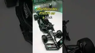 ⚫️ The CLEVER reason Mercedes' 2023 F1 car is black