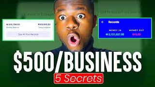 How to make $500/Month Online Busines in 2023   [ 5 Secrets To MAKE MONEY ONLINE)