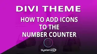 Divi Theme How To Add Icons To The Number Counter 👈