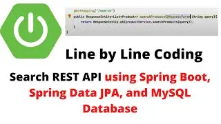 Search REST API using Spring Boot, Spring Data JPA, and MySQL Database | Real-Time Example