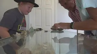 9-year-old opens natural history museum in Cambridge, Illinois to share his knowledge with the commu